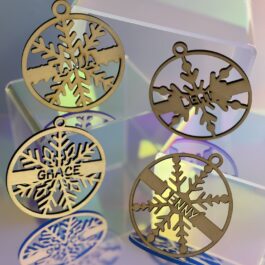 Anhänger Schneeflocke